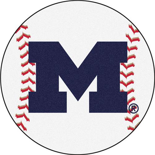 Fan Mats University of Michigan Baseball Mat