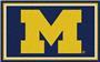Fan Mats NCAA University of Michigan 4x6 Rug