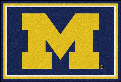 Fan Mats NCAA University of Michigan 5x8 Rug