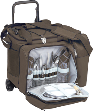 Picnic Plus Tango Trolley 2 Person Picnic Tote Set. Free shipping.  Some exclusions apply.