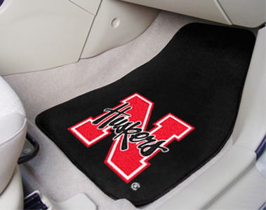 Fan Mats Univ of Nebraska Carpet Car Mats (set)