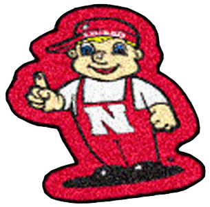 Fan Mats University of Nebraska Mascot Mat
