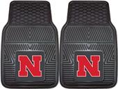 Fan Mats Univ of Nebraska Vinyl Car Mats (set)