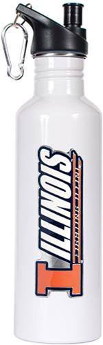 NCAA Illinois Fighting Illini White Water Bottle