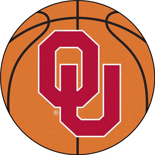 Fan Mats University of Oklahoma Basketball Mat