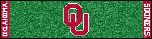 Fan Mats NCAA Univ of Oklahoma Putting Green Mat