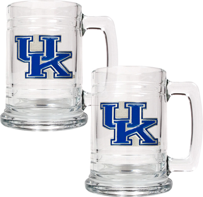 NCAA Kentucky Wildcats 15oz Glass Tankard
