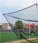 Gared Outdoor Multi-Sport Cage Net 3/4" Square Mesh