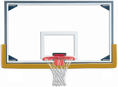 Gared LXP4200 Reg 72" Glass / Steel Backboards. Free shipping.  Some exclusions apply.