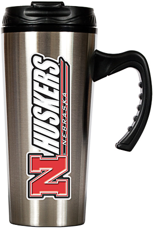 NCAA Nebraska Cornhuskers 16oz Travel Mug