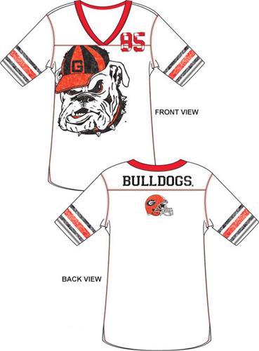 Emerson Street Georgia Bulldogs Jersey Tunic