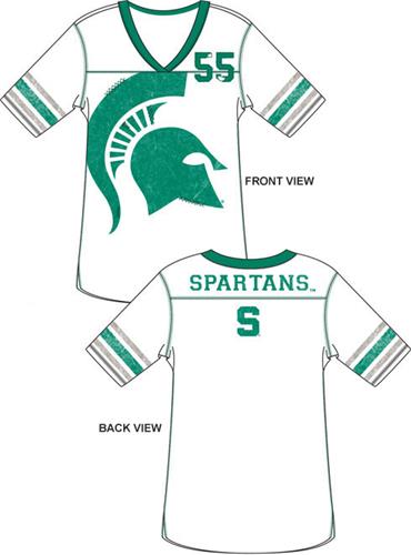 Emerson Street Michigan State Spartan Jersey Tunic