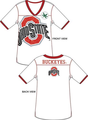 Emerson Street Ohio State Buckeyes Jersey Tunic
