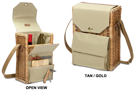 picnic time corsica wine & cheese basket