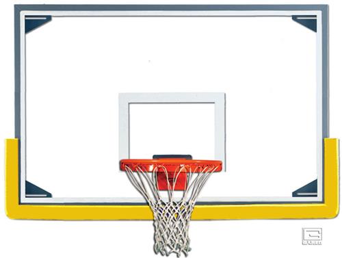Gared Scholastic 72" Glass Baskeball Backboard Pkg. Free shipping.  Some exclusions apply.
