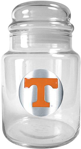 NCAA Tennessee Volunteers Glass Candy Jar