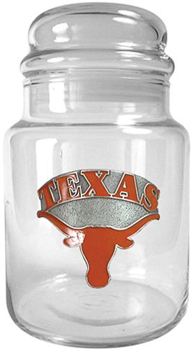 NCAA Texas Longhorns Glass Candy Jar