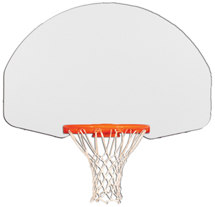 Gared 1266 35" x 54" Fan Shape Steel Backboards. Free shipping.  Some exclusions apply.