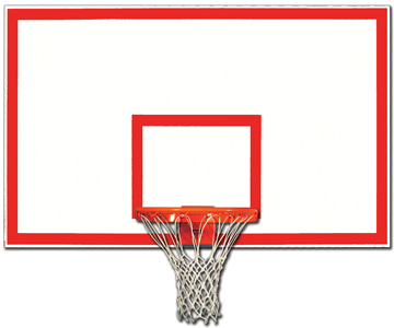 Gared 1272B 42" x 72" Steel Rectangular Backboards. Free shipping.  Some exclusions apply.