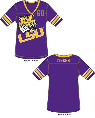 Emerson Street LSU Tigers Jersey Color Tunic