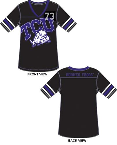 Emerson Street TCU Horned Frogs Jersey Color Tunic