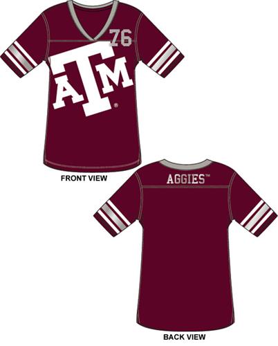 Emerson Street Texas A&M Aggies Jersey Color Tunic