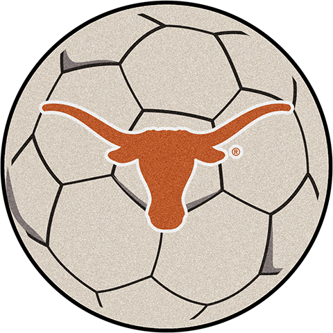 Fan Mats University of Texas Soccer Ball Mat