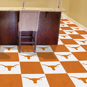 Fan Mats University of Texas Team Carpet Tiles