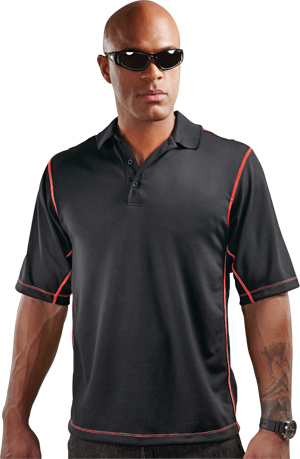 TRI MOUNTAIN Intercooler Polyester Micromesh Polo. Printing is available for this item.
