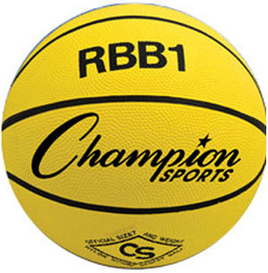 Champion Sports Heavy Duty Pro Rubber Basketballs