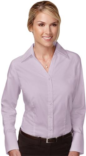 TRI MOUNTAIN Women's Brea Herringbone Dress Shirt