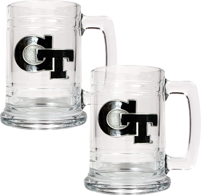 NCAA Georgia Tech 15oz Glass Tankard