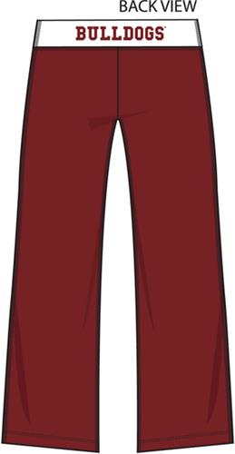 Mississippi State Womens Crop Yoga Pants