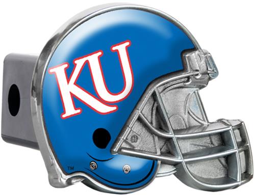 NCAA Kansas Jayhawks Helmet Trailer Hitch Cover
