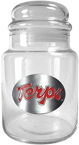 NCAA Maryland Terrapins Glass Candy Jar
