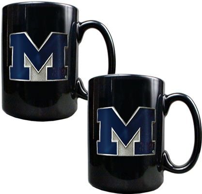 NCAA Michigan Wolverines Ceramic Mug (Set of 2)