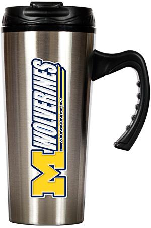 NCAA Michigan Wolverines 16oz Travel Mug