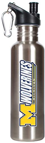 NCAA Michigan Wolverines Stainless Water Bottle