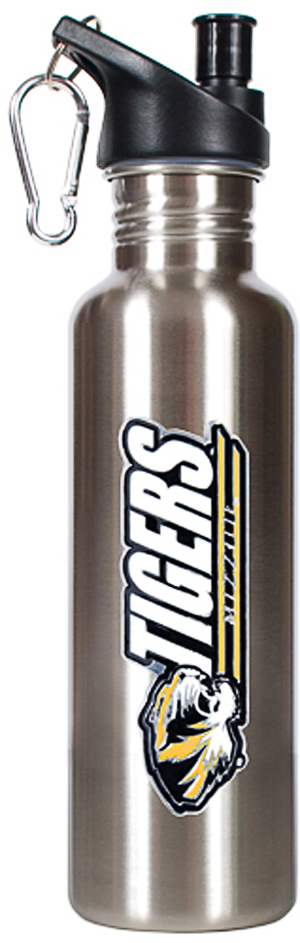 E48250 NCAA Missouri Tigers Stainless Water Bottle