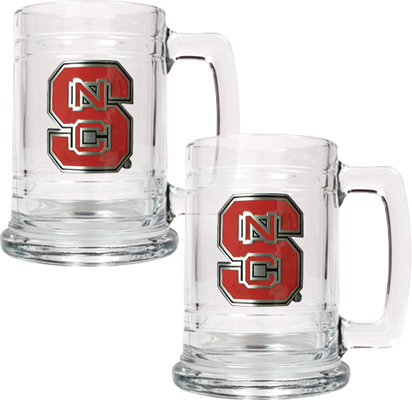 NCAA N.C. State 15oz Glass Tankard