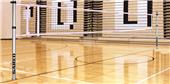 Gared Rallyline Scholastic Aluminum Multi-Sport One-Court Volleyball System