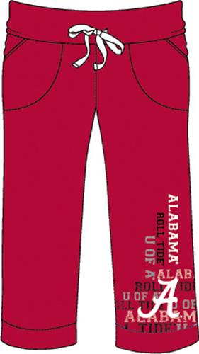 Alabama Univ Womens Flocked Drawstring Pants. Free shipping.  Some exclusions apply.