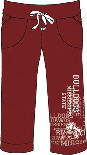 Mississippi State Womens Flocked Drawstring Pants. Free shipping.  Some exclusions apply.