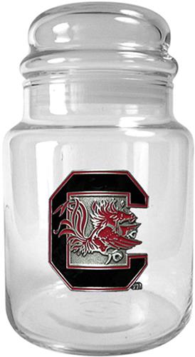 NCAA South Carolina Gamecocks Glass Candy Jar