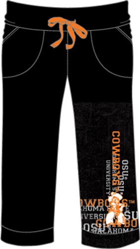 Oklahoma State Womens Flocked Drawstring Pants. Free shipping.  Some exclusions apply.
