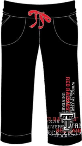 Texas Tech Womens Flocked Drawstring Pants. Free shipping.  Some exclusions apply.