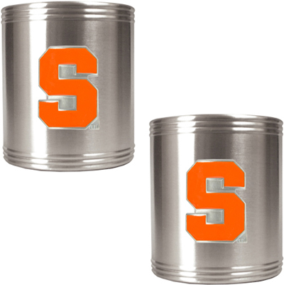 NCAA Syracuse Orange Stainless Steel Can Holders