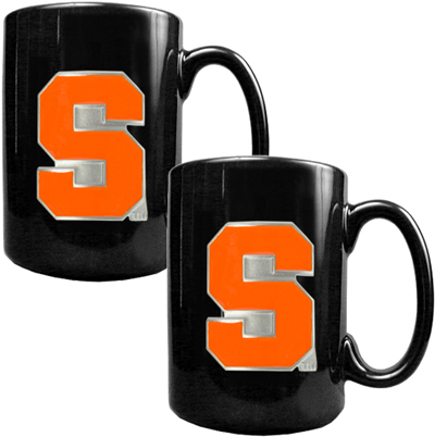 NCAA Syracuse Orange Ceramic Mug (Set of 2)
