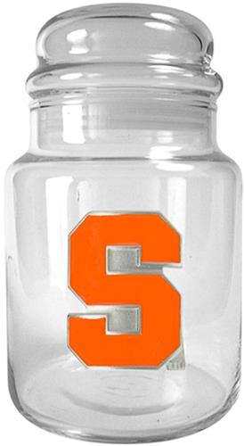 NCAA Syracuse Orange Glass Candy Jar
