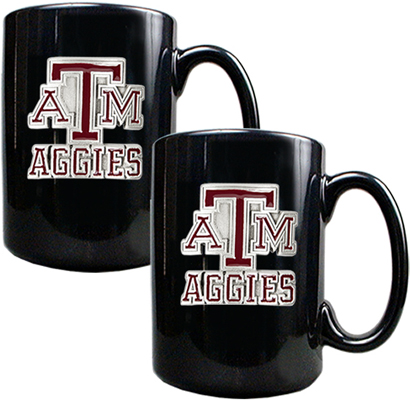 NCAA Texas A&M Aggies Ceramic Mug (Set of 2)